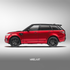 1:64 RANGE ROVER SPORT Metallic red