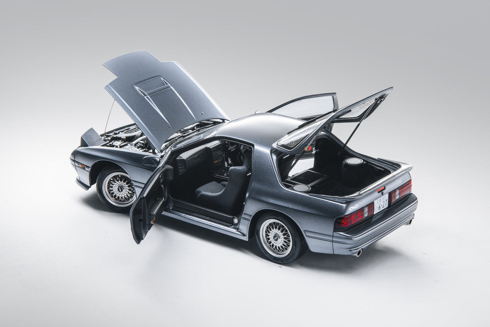 1:18 MAZDA RX-7(FC3S)1989 metallic gray llimited edition