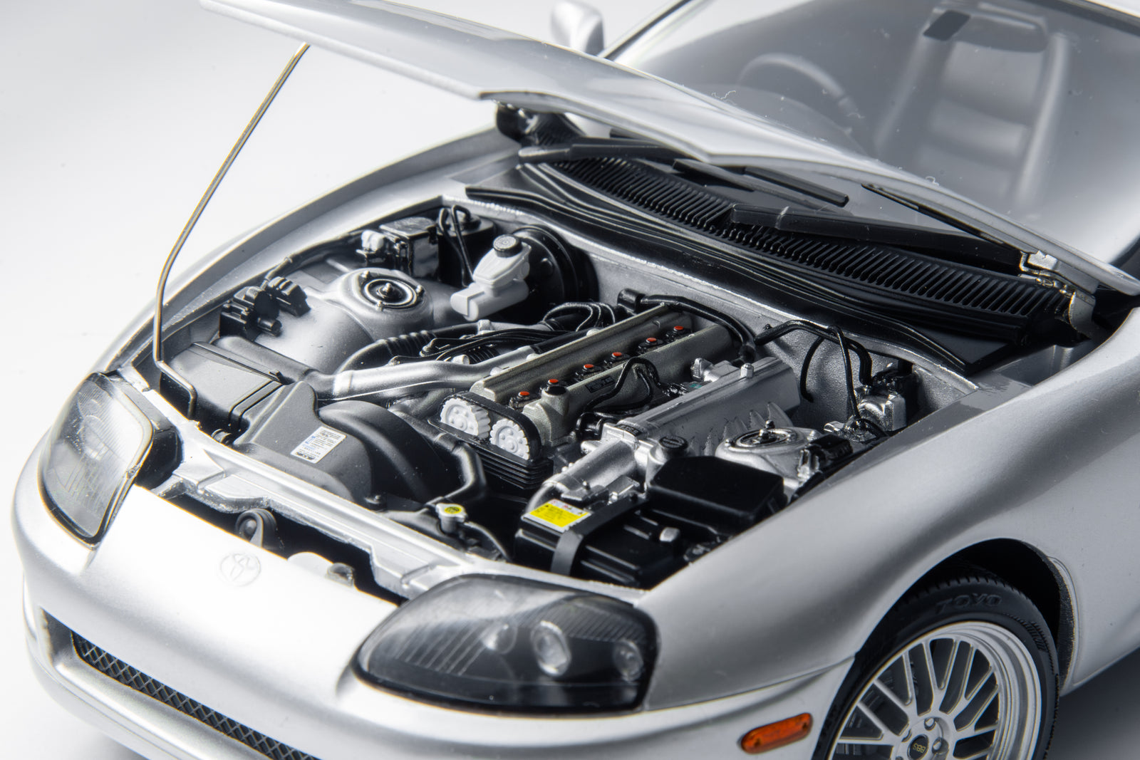 1:18 TOYOTA supra(A80) silver LHD