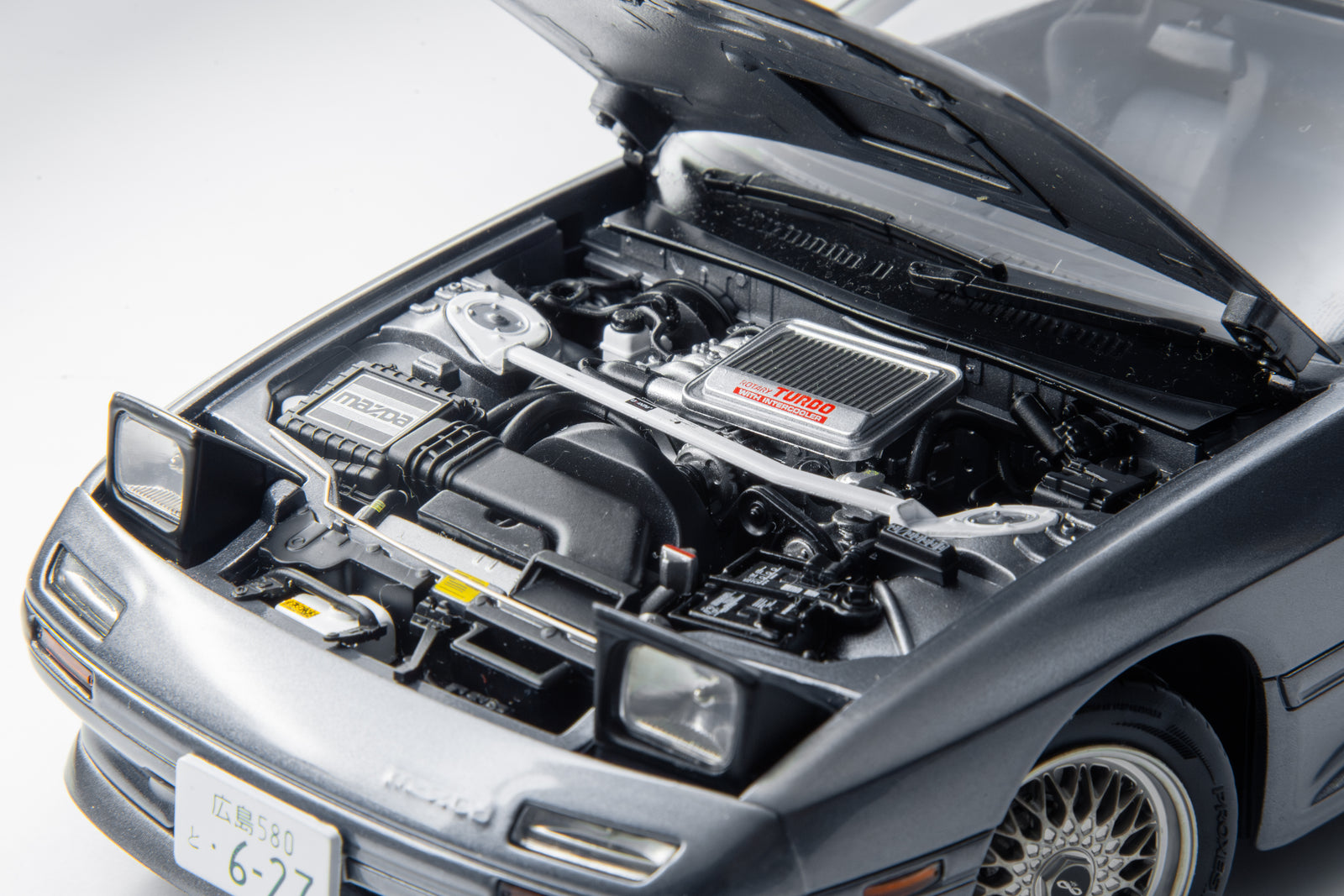1:18 MAZDA RX-7(FC3S)1989 metallic gray llimited edition